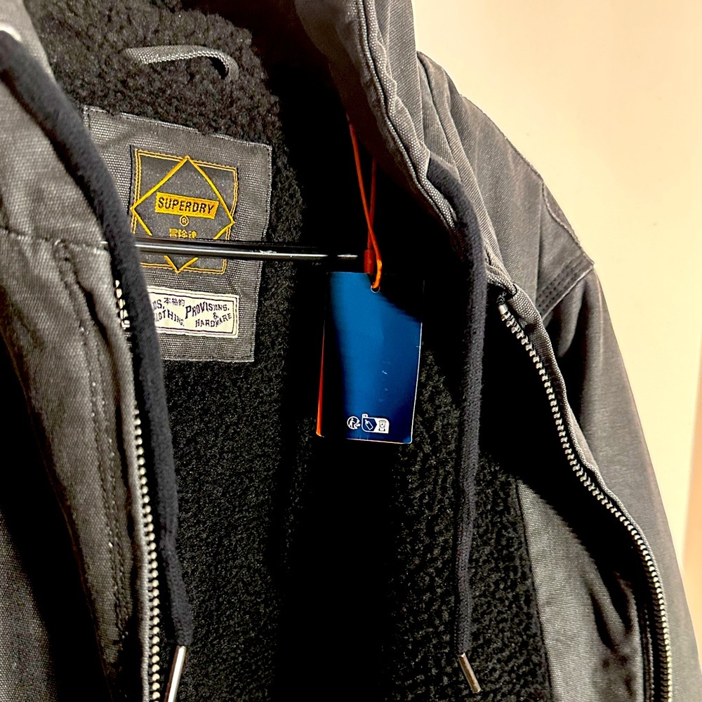 SuperDry vintage workwear bomber style jacket/coat